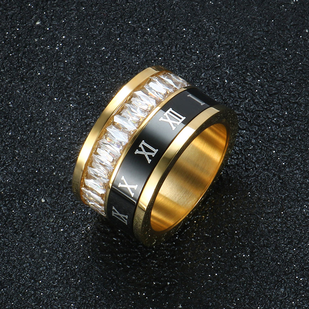 Midnight Aureus – Roman Elegance Ring