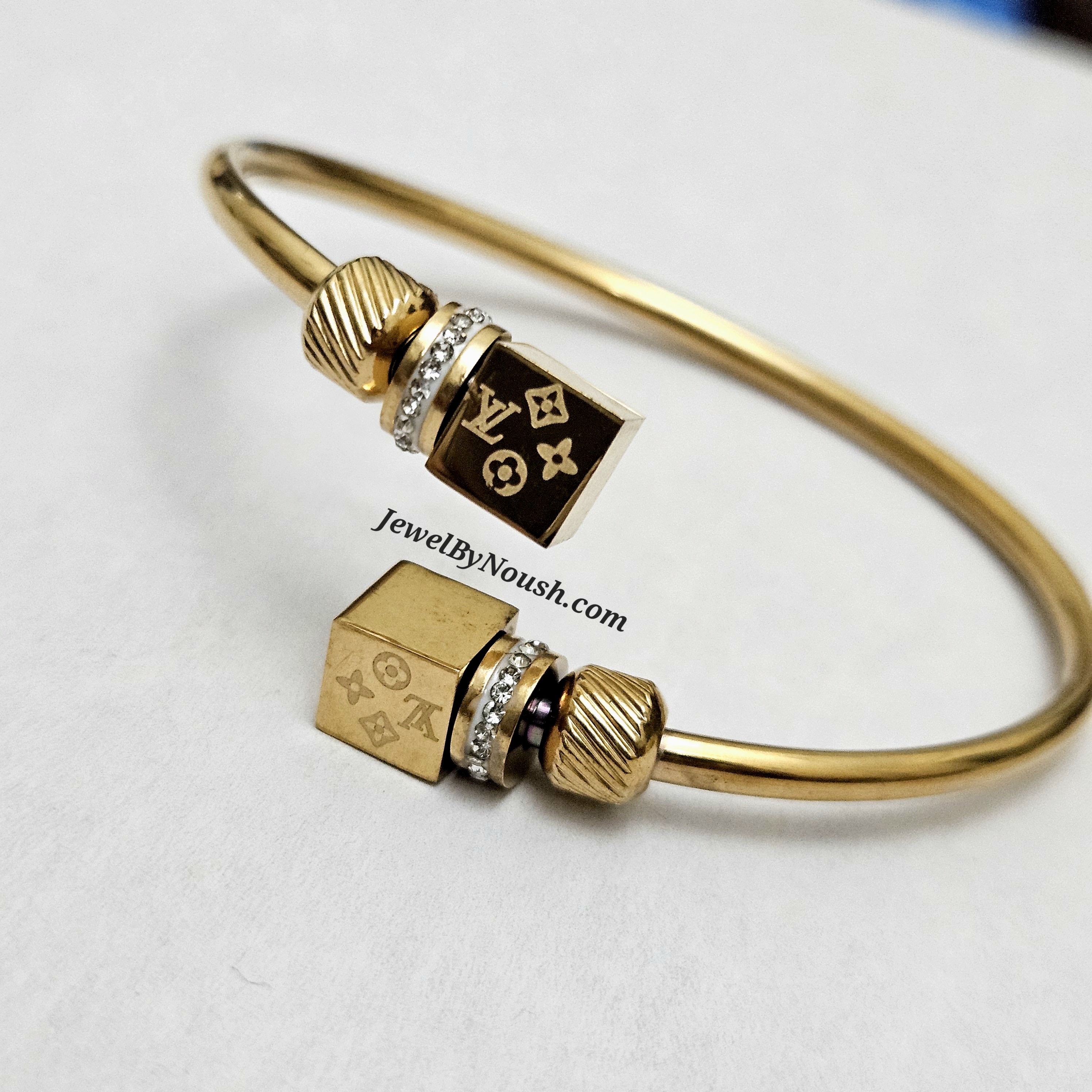 LV Aurum | Hexa Crystal Bangle