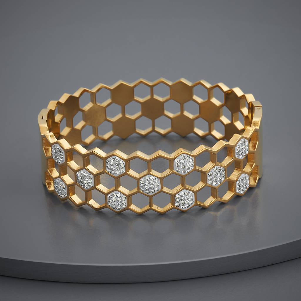 Honeygold Hex Bracelet