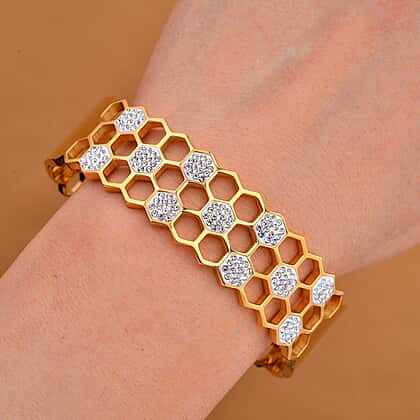 Honeygold Hex Bracelet