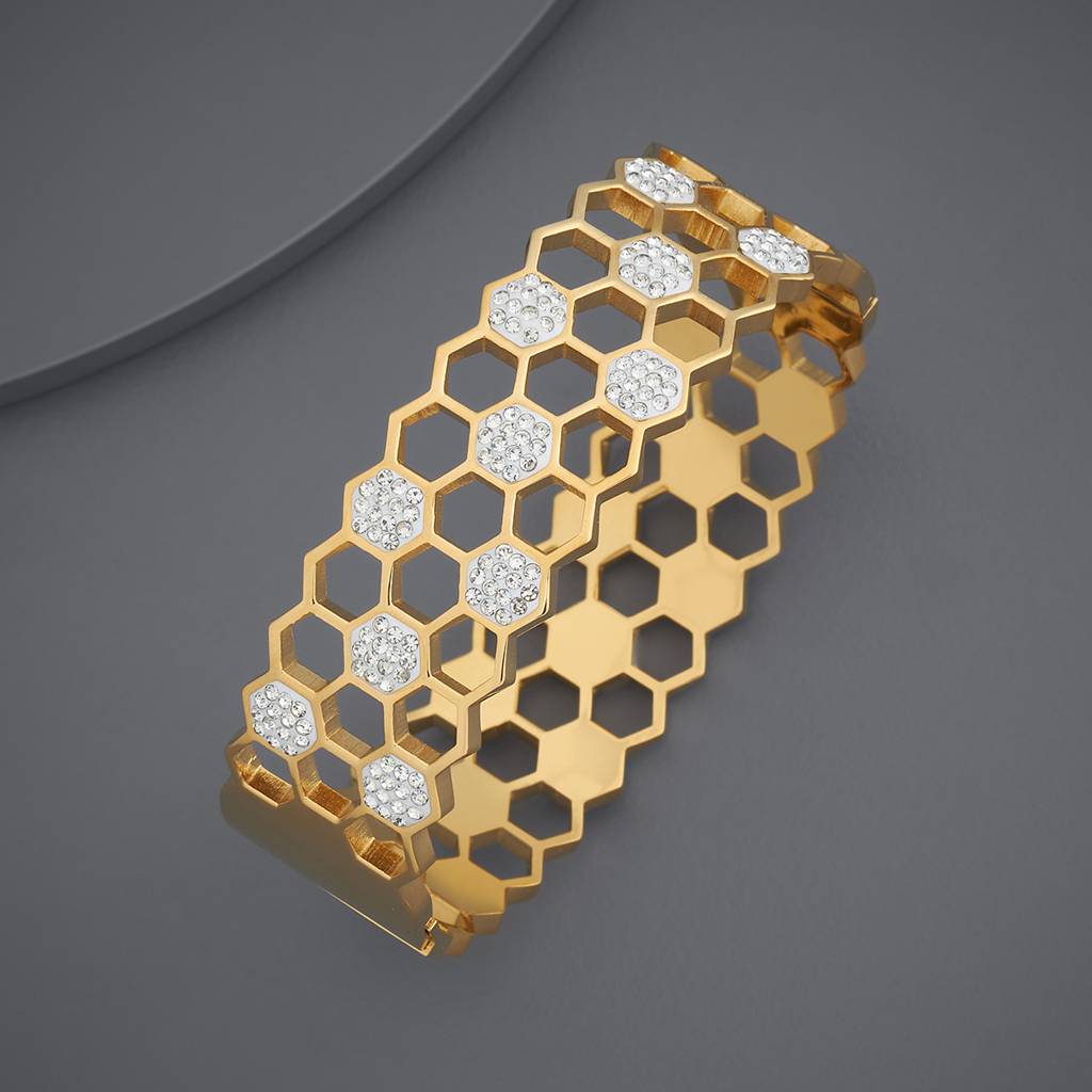 Honeygold Hex Bracelet