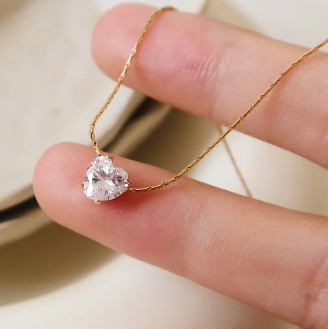 Heartlight Crystal Pendant