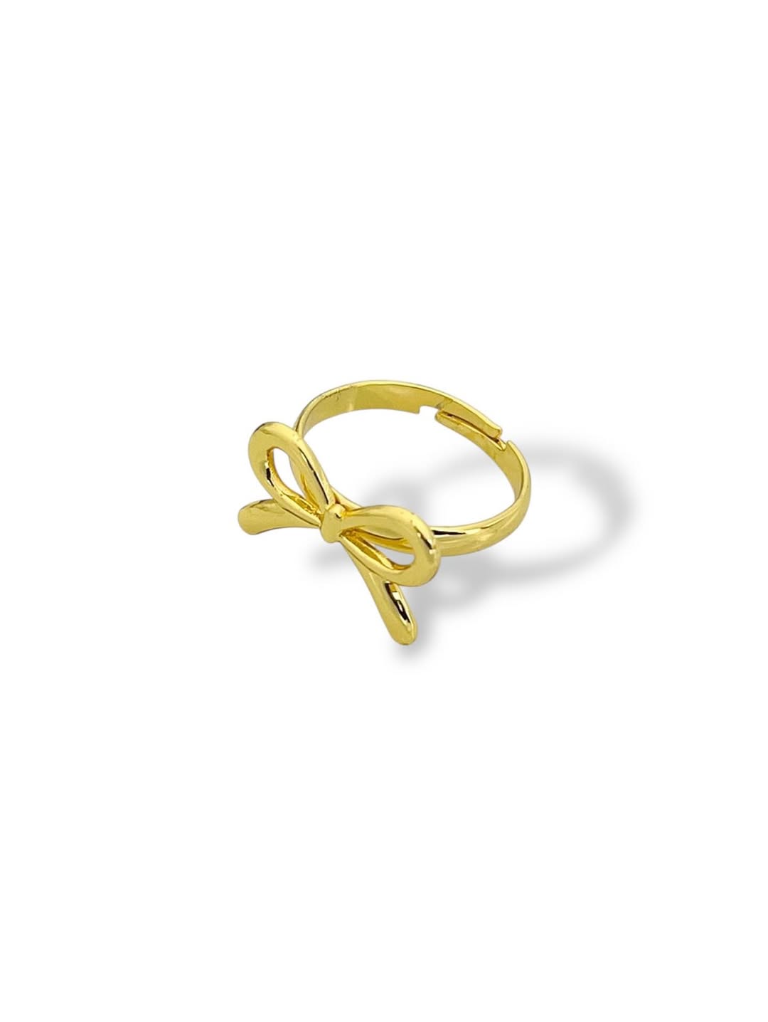 Auréole Bow Ring – Golden Grace