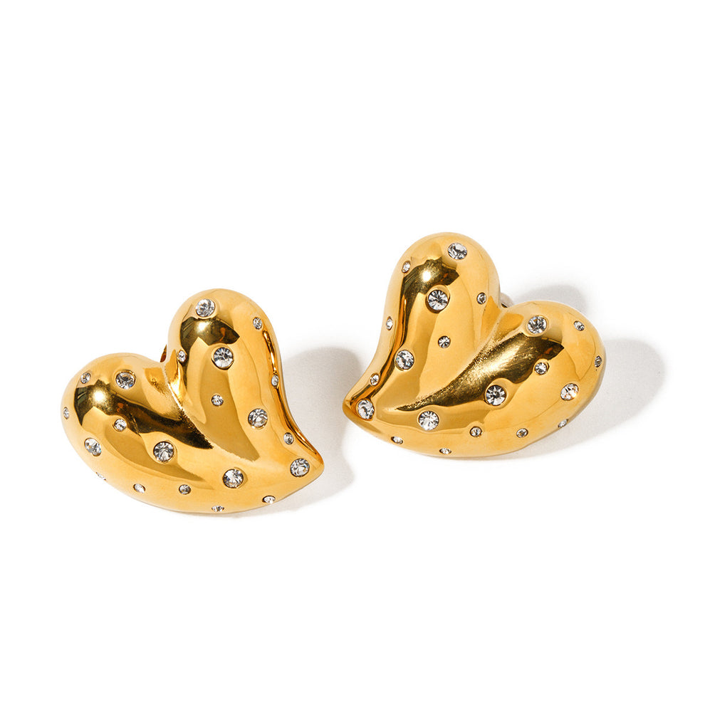 Dil-e-Noor: Heart of Radiance Earrings