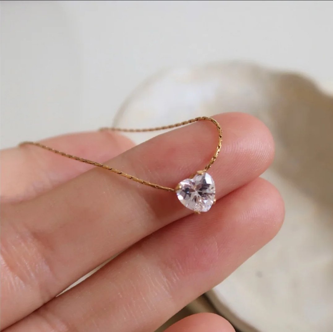 Heartlight Crystal Pendant