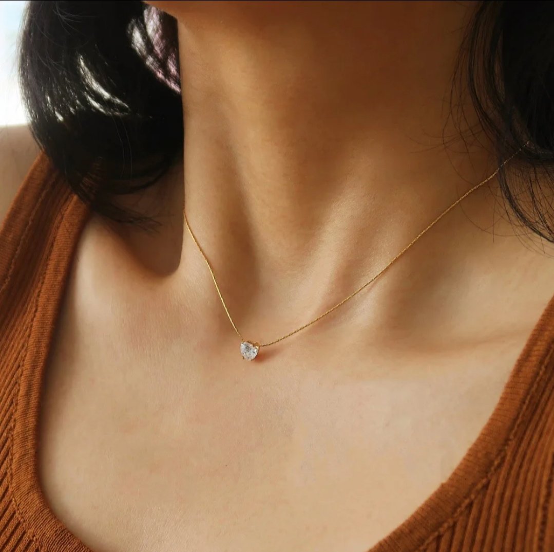 Heartlight Crystal Pendant