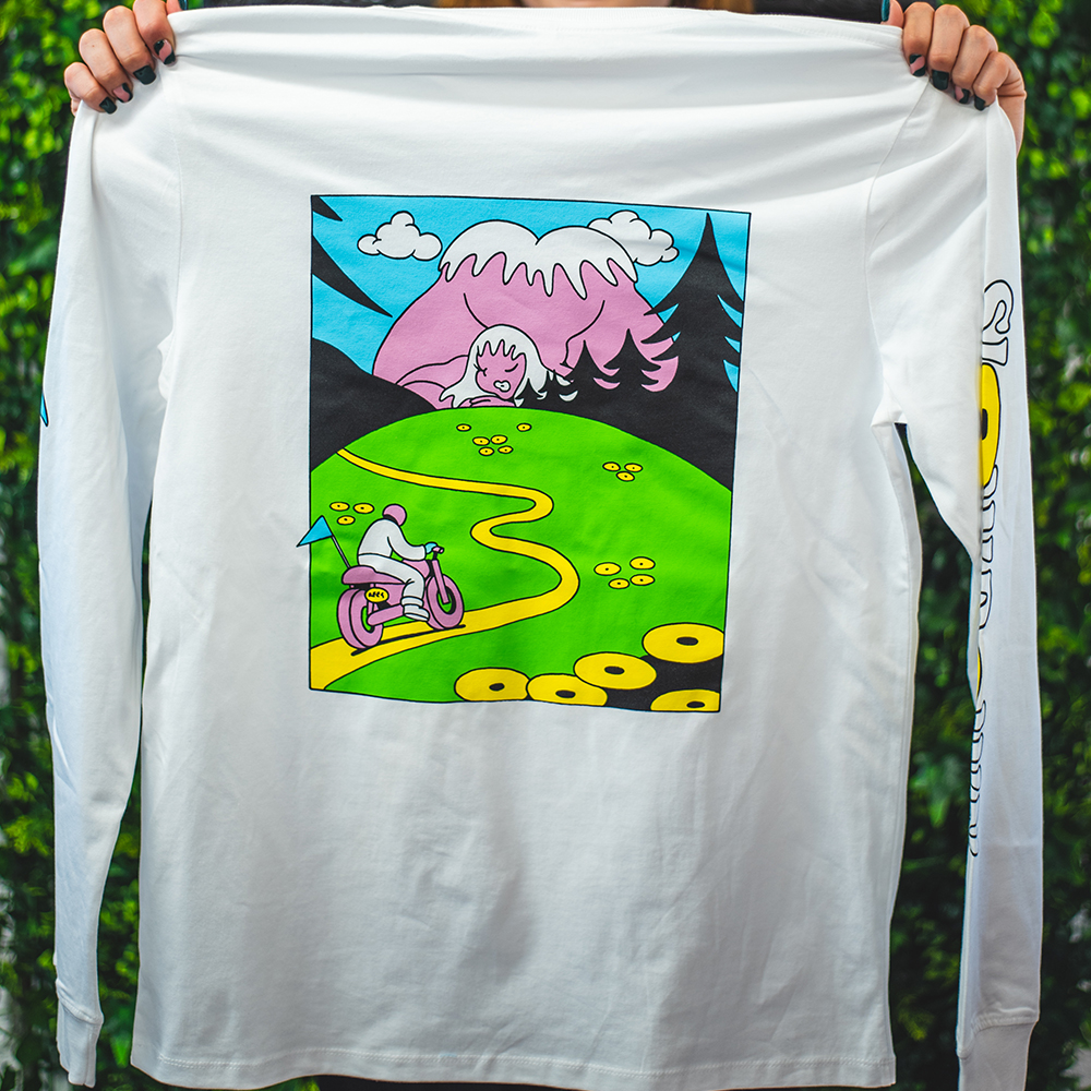 Explore-her long sleeve tee