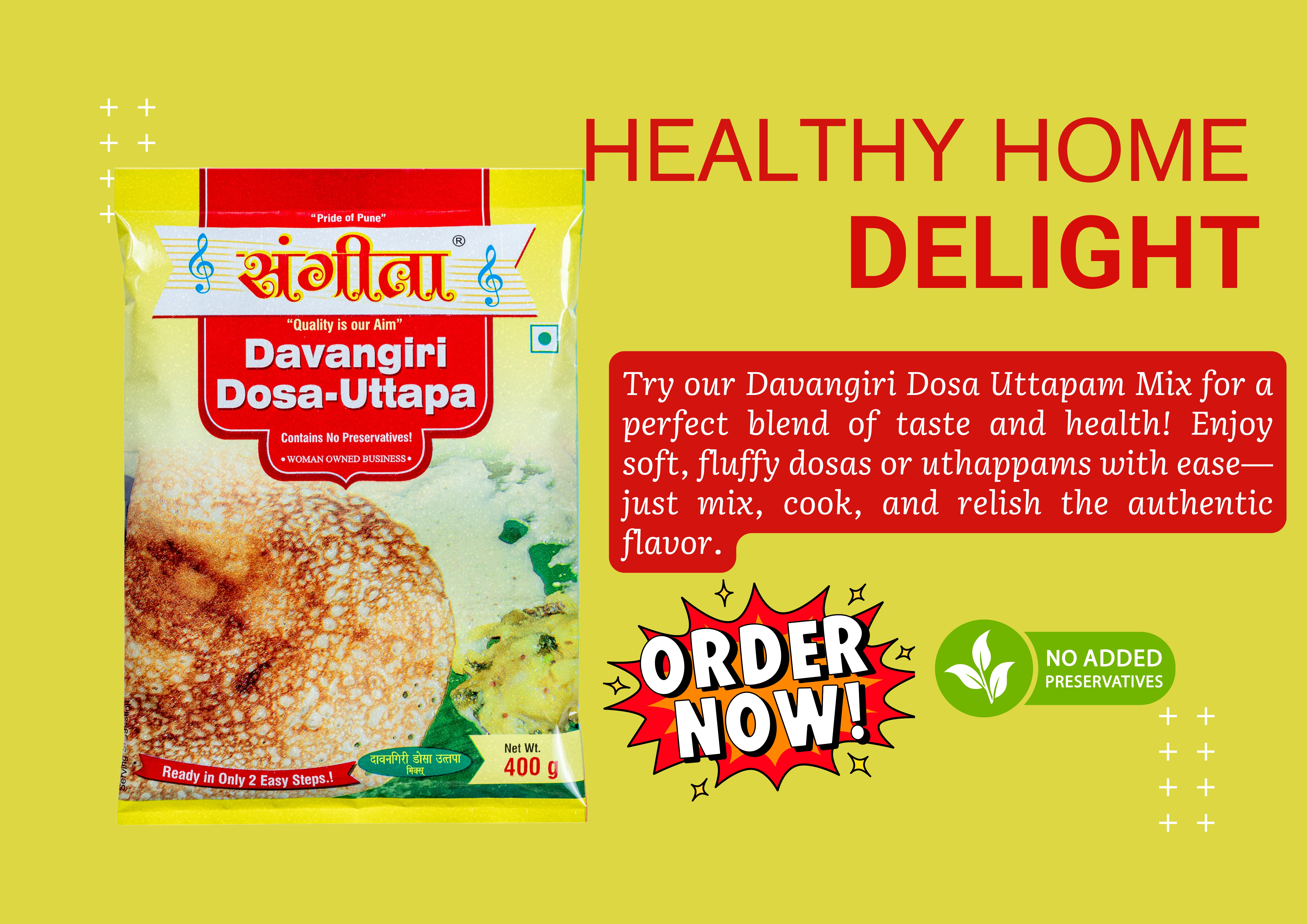 Davangiri Dosa-Uttapa Mix