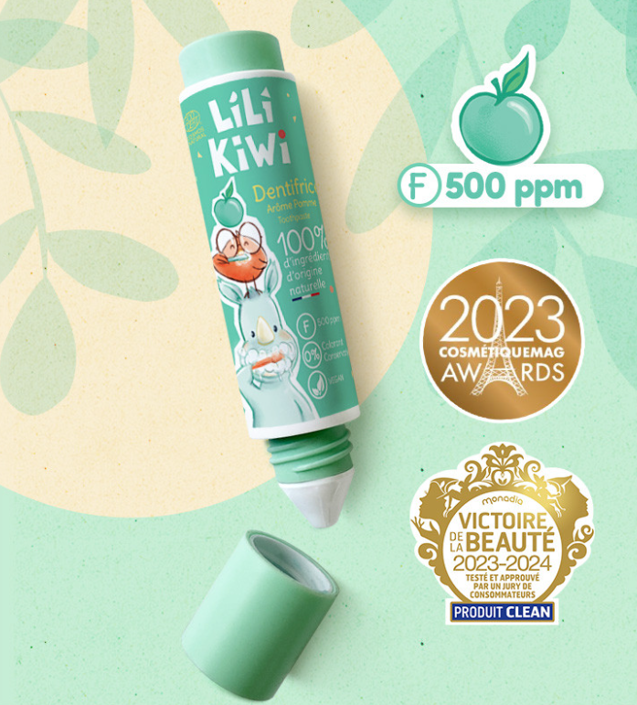 Dentifrice Pomme 500 ppm