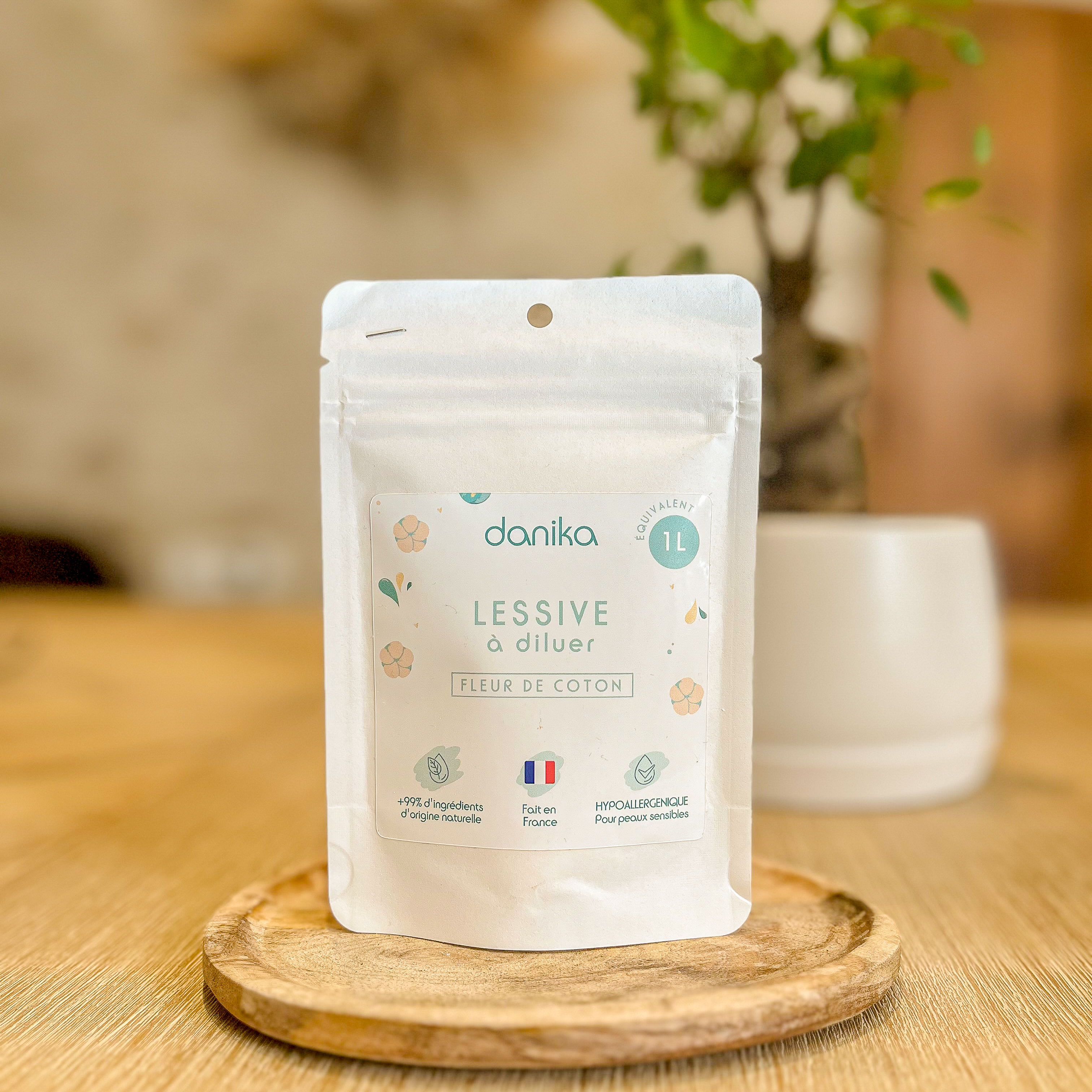 Lessive naturelle : fleur de coton