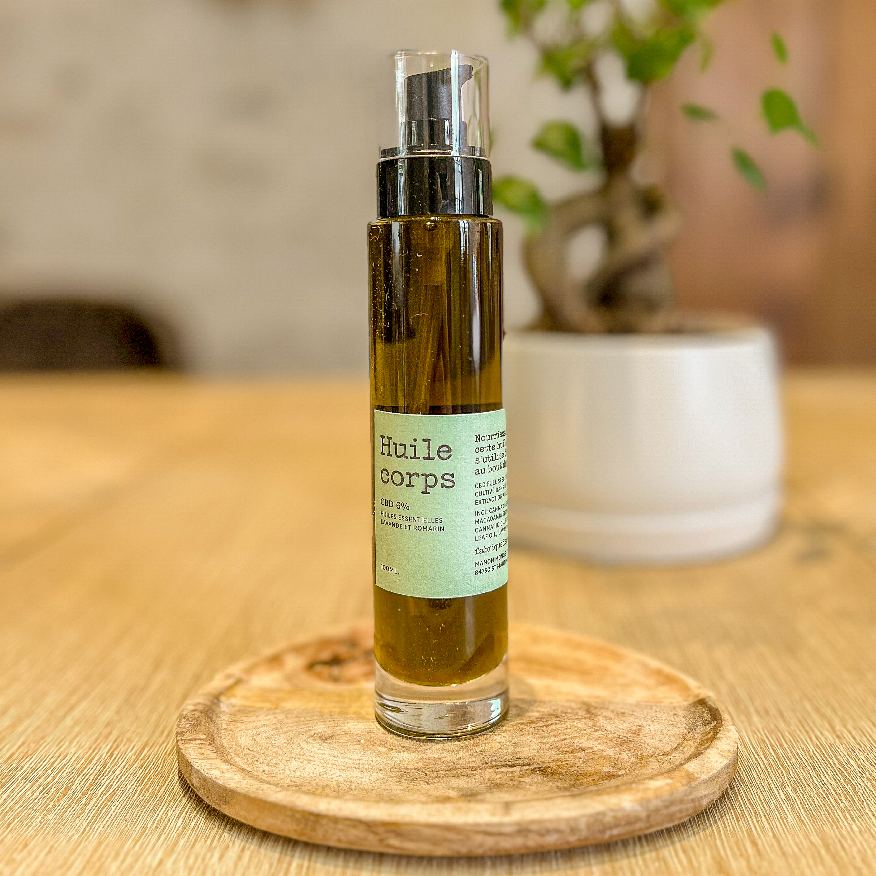 Huile Corps CBD 6% - Lavande - Romarin