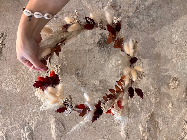 Atelier Floral - Couronne d'Automne