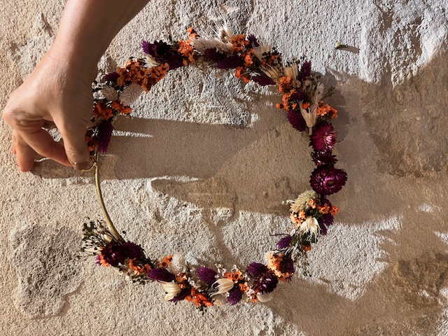 Atelier Floral - Couronne d'Automne