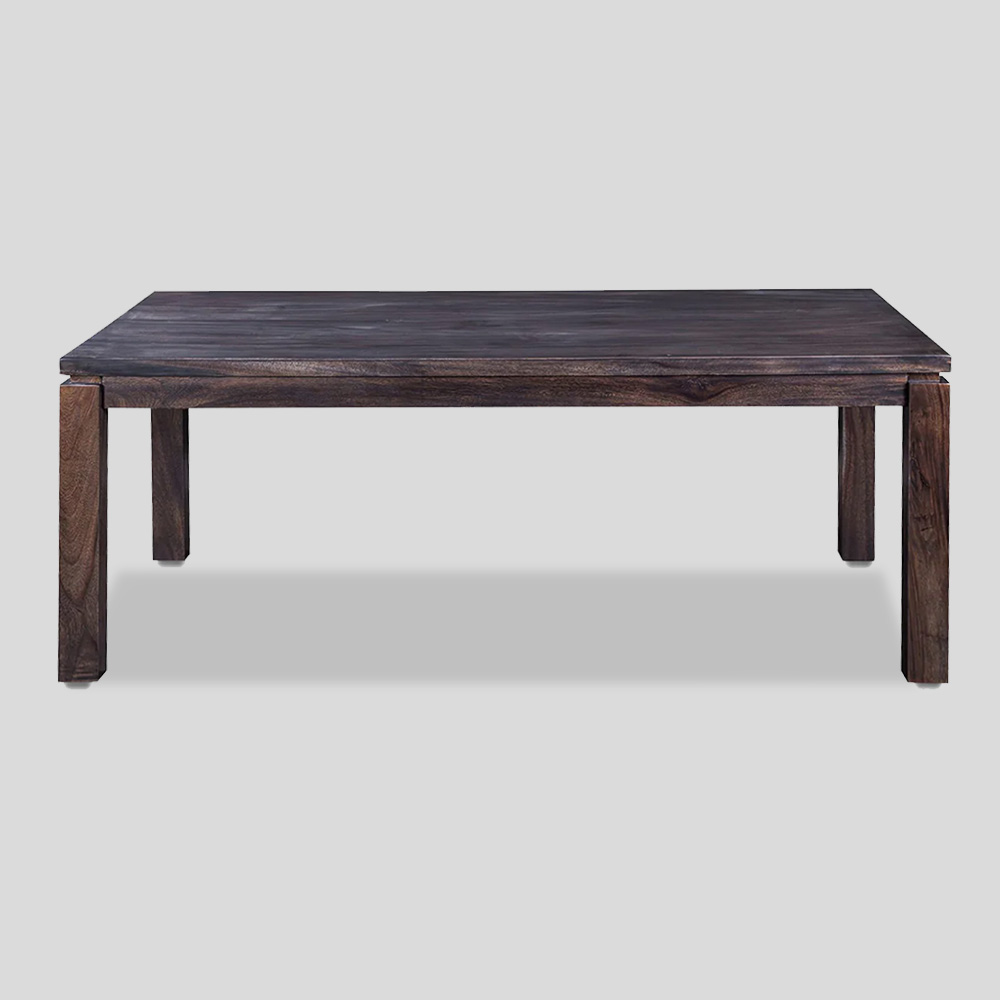 Suar Dining Room Table | Basant Table in Blackwash & Natural