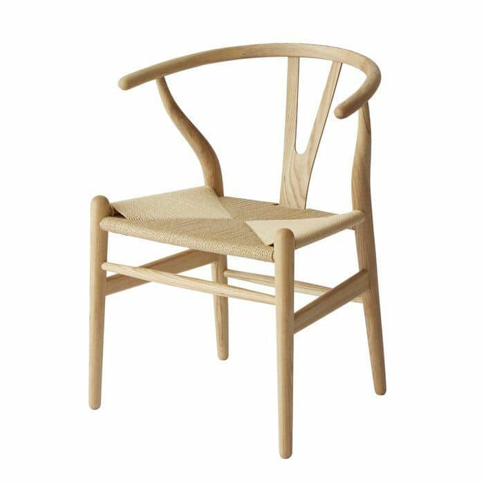 CONTE Scandinavian Dining Chair Natural - Stylish and Comfortable Dining Furniture