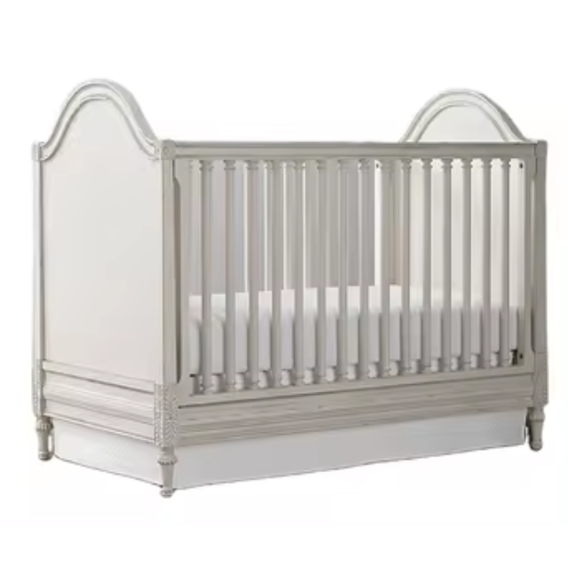 Bellina Arched Panel Crib - Elegant Baby Crib with Stylish Design