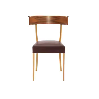 Chair 300 - Modern Wooden Frame Dining Chair Without Fabric