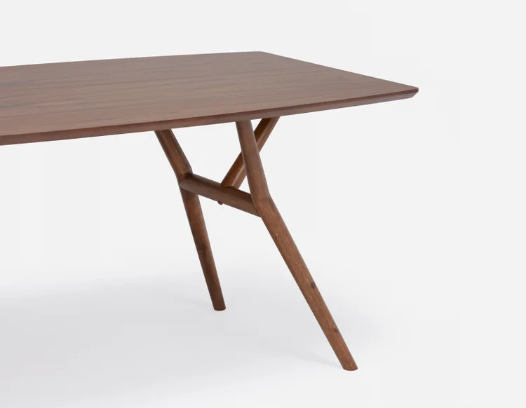 Mid-Century Wooden Dining Table - Stylish & Durable Dining Room Table