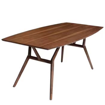 Mid-Century Wooden Dining Table - Stylish & Durable Dining Room Table