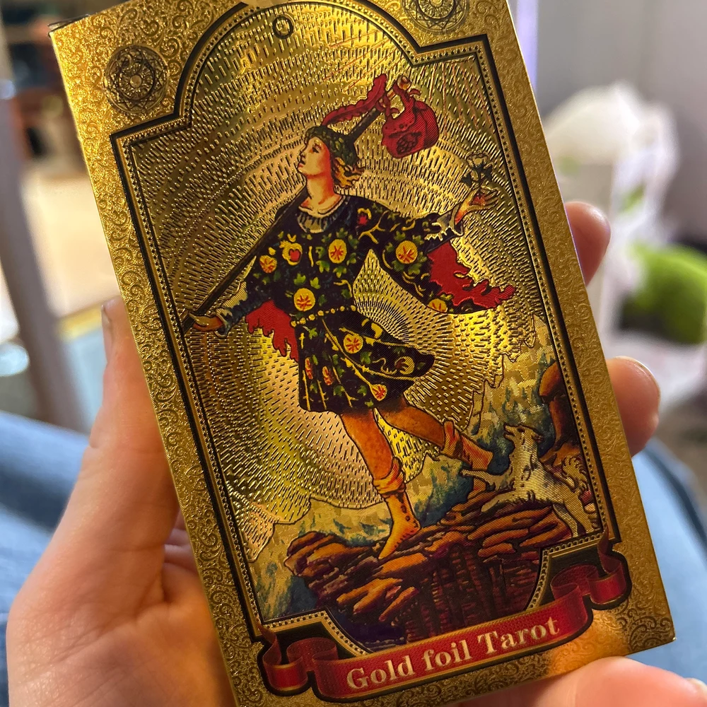 The Golden Waterproof Tarot Deck