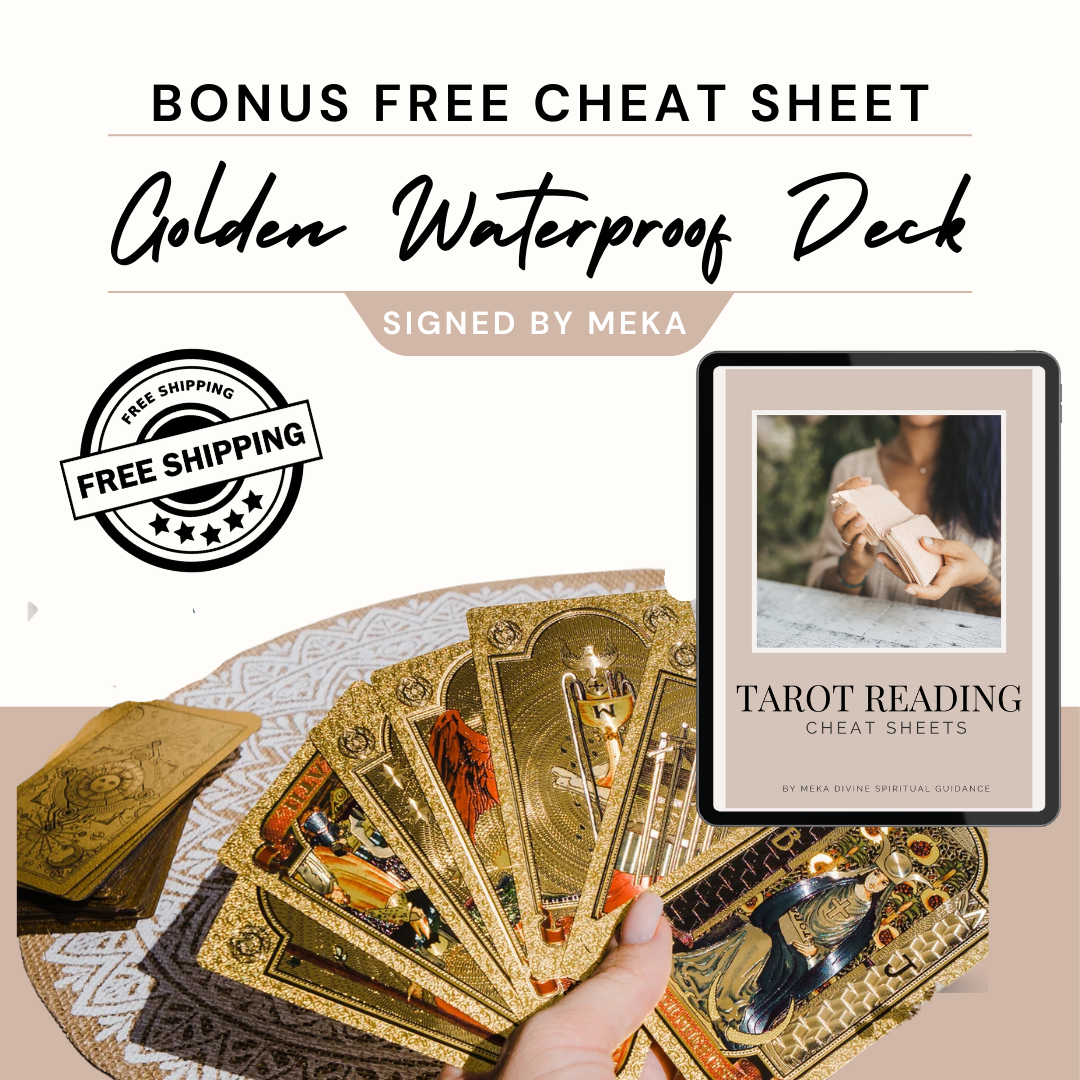 The Golden Waterproof Tarot Deck