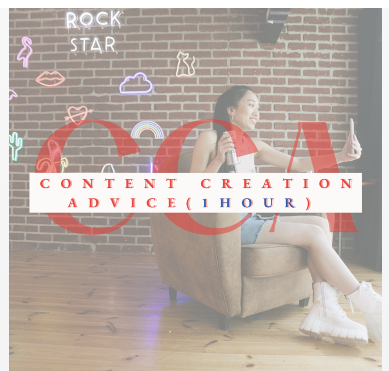 1-2-1 Zoom Content Creation Advice