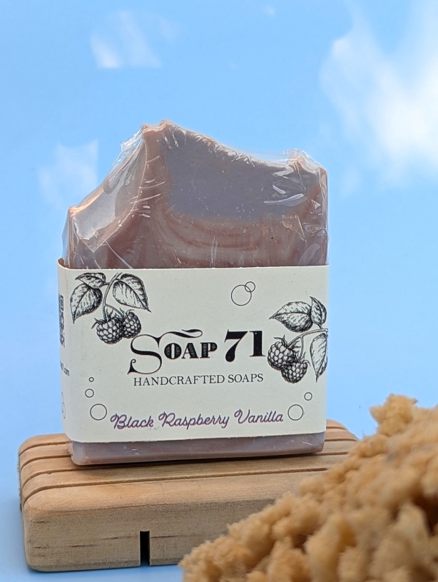 Black Raspberry Vanilla   Coconut Milk Soap