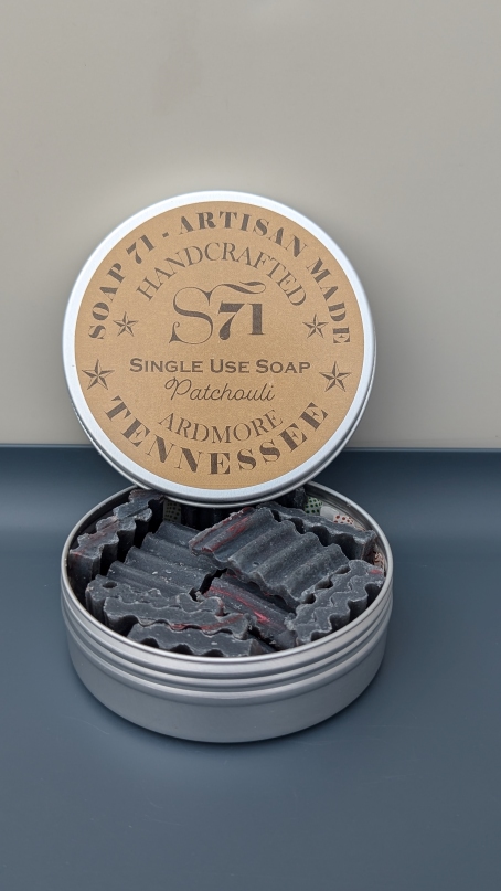 Travel Soap Tin - Patchouli