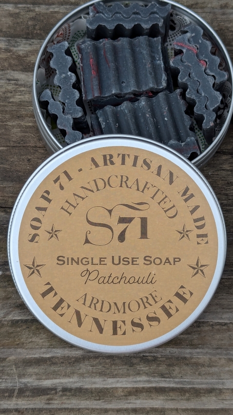 Travel Soap Tin - Patchouli