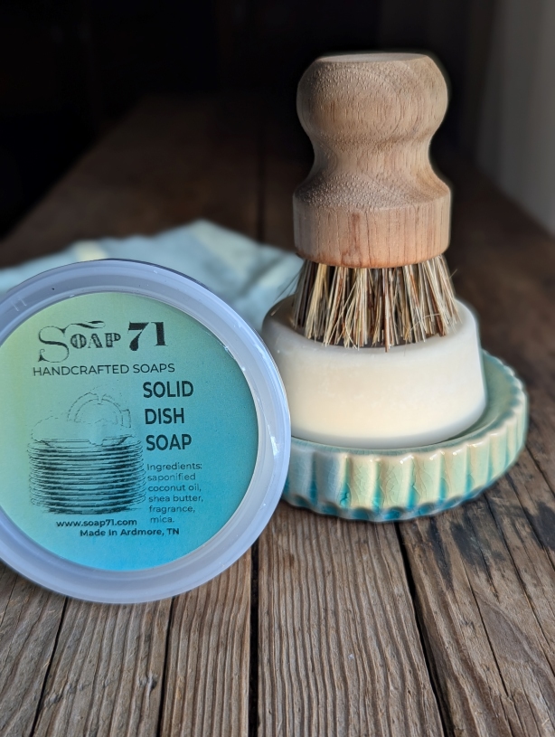 Solid Dish Soap Puck