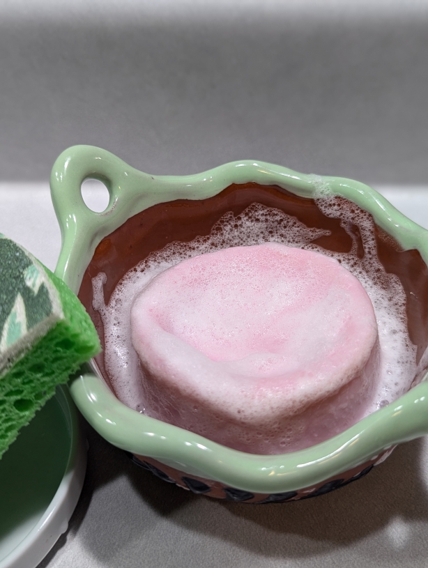 Solid Dish Soap Puck