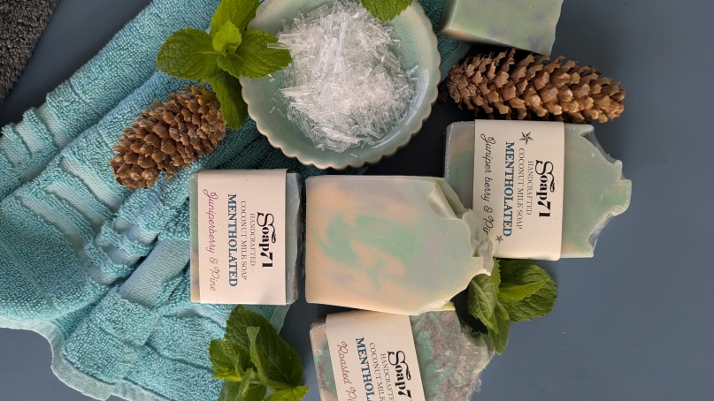 Mentholated Coconut Milk Soap