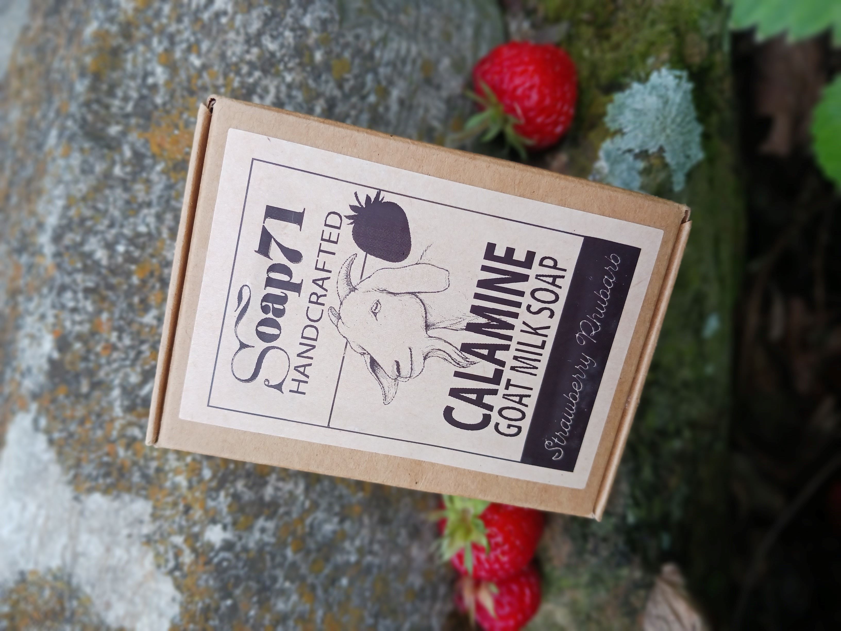 Calamine Clay Goat Milk Soap Scented