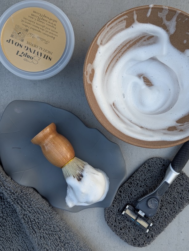 Tallow Shaving Soap Puck