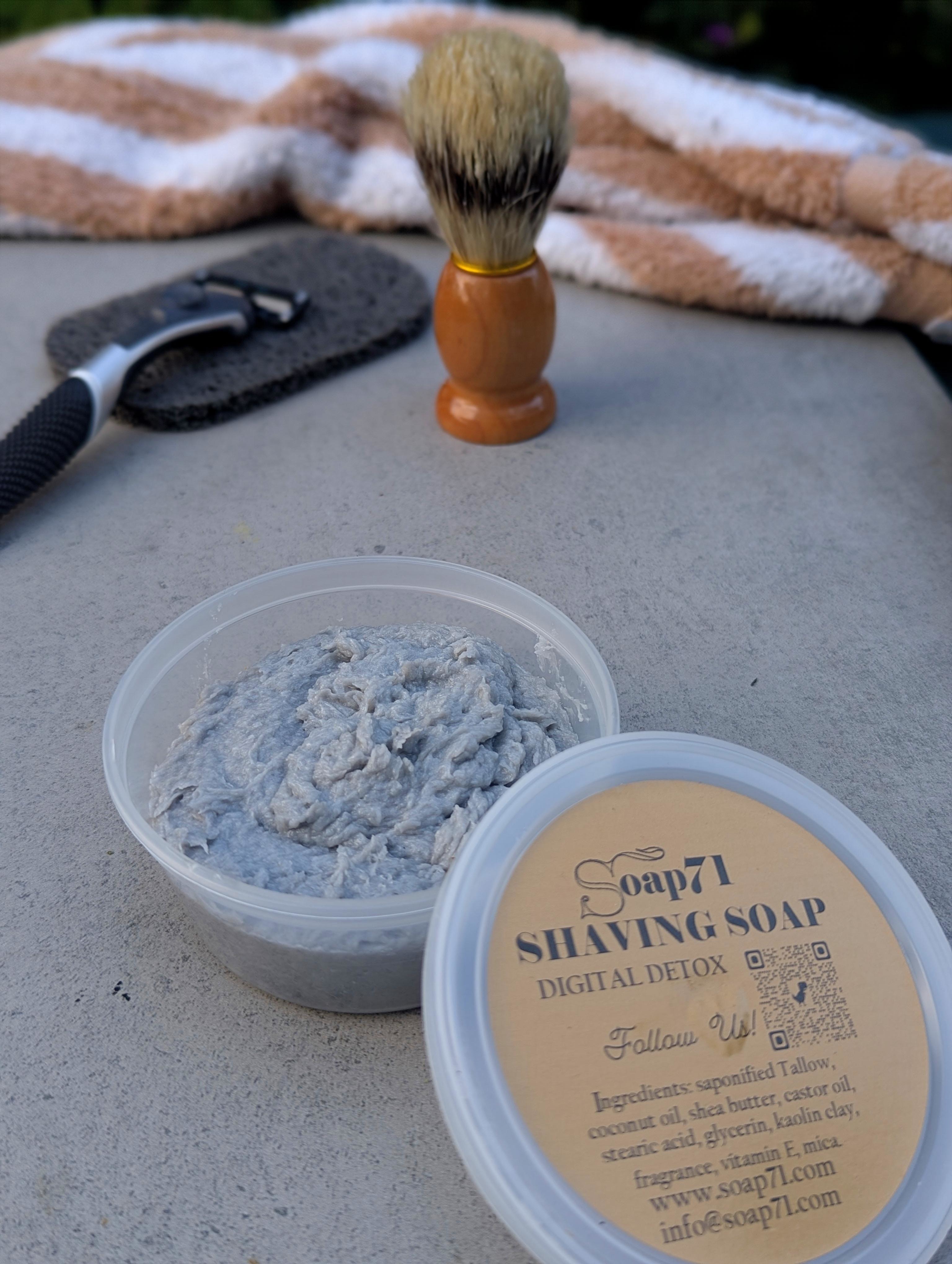 Tallow Shaving Soap Puck