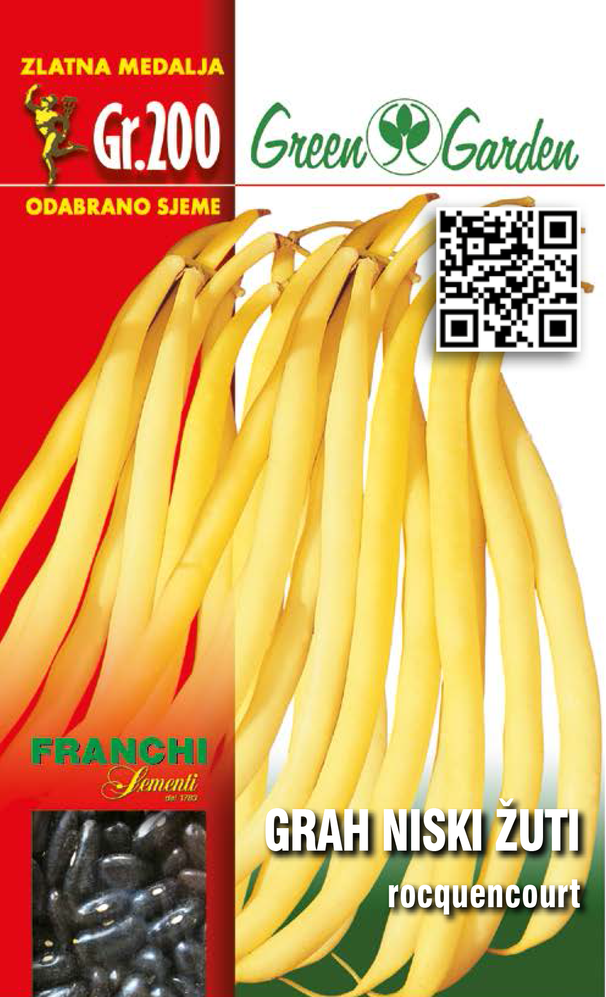 GRAH NISKI ŽUTI - ROCQUENCOURT 200G