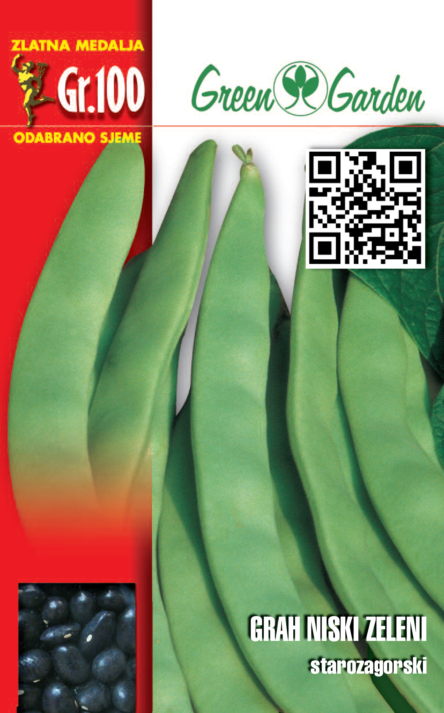 GRAH NISKI ZELENI - STAROZAGORSKI 100G