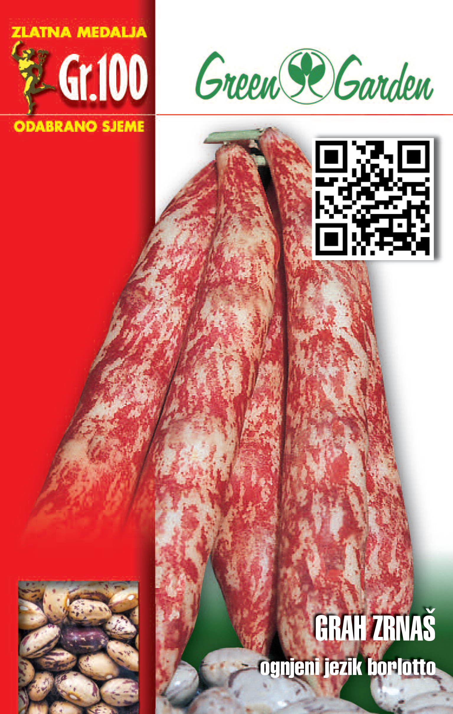 GRAH ZRNAŠ - OGNJENI JEZIK 100G