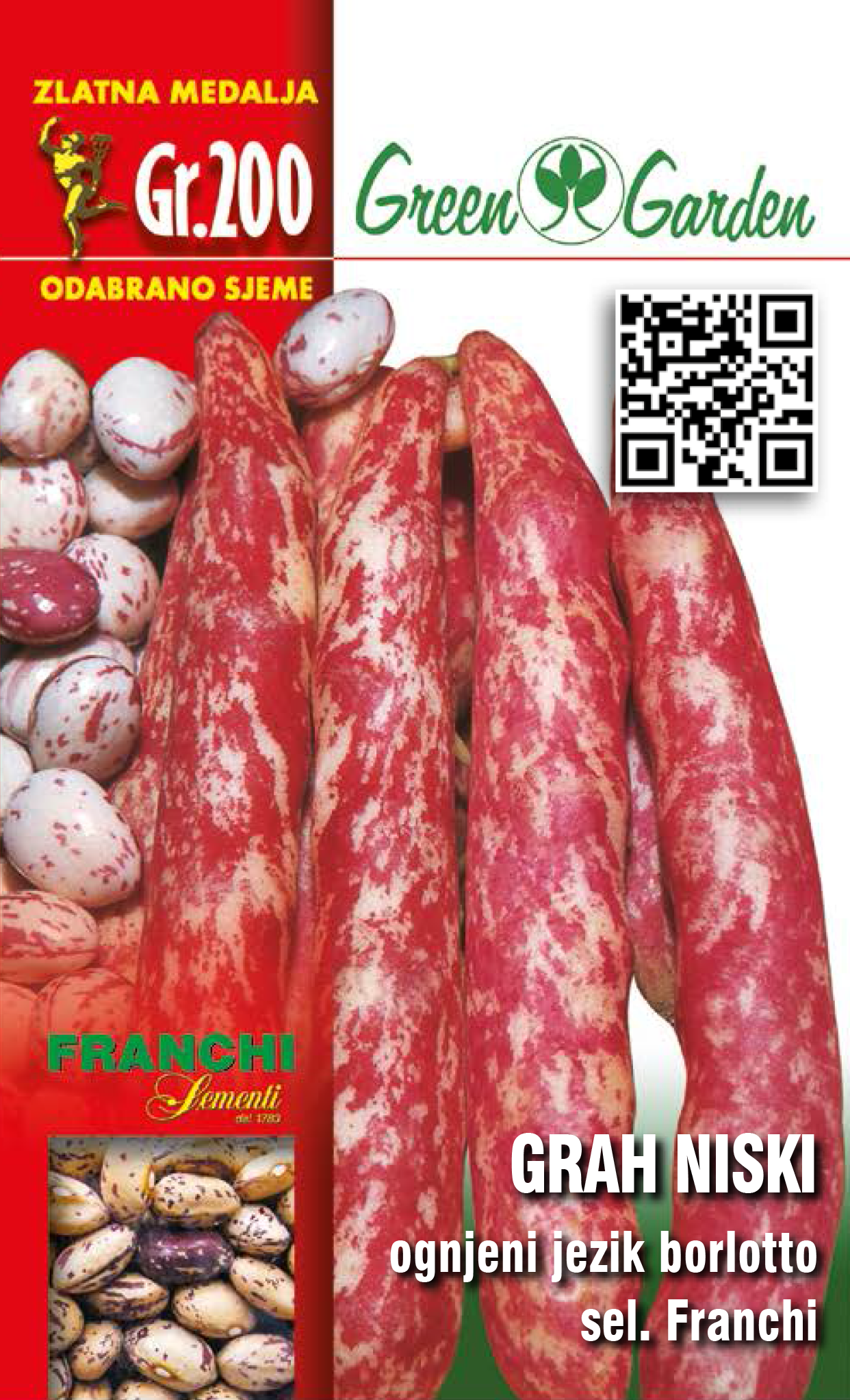 GRAH ZRNAŠ - OGNJENI JEZIK 200G