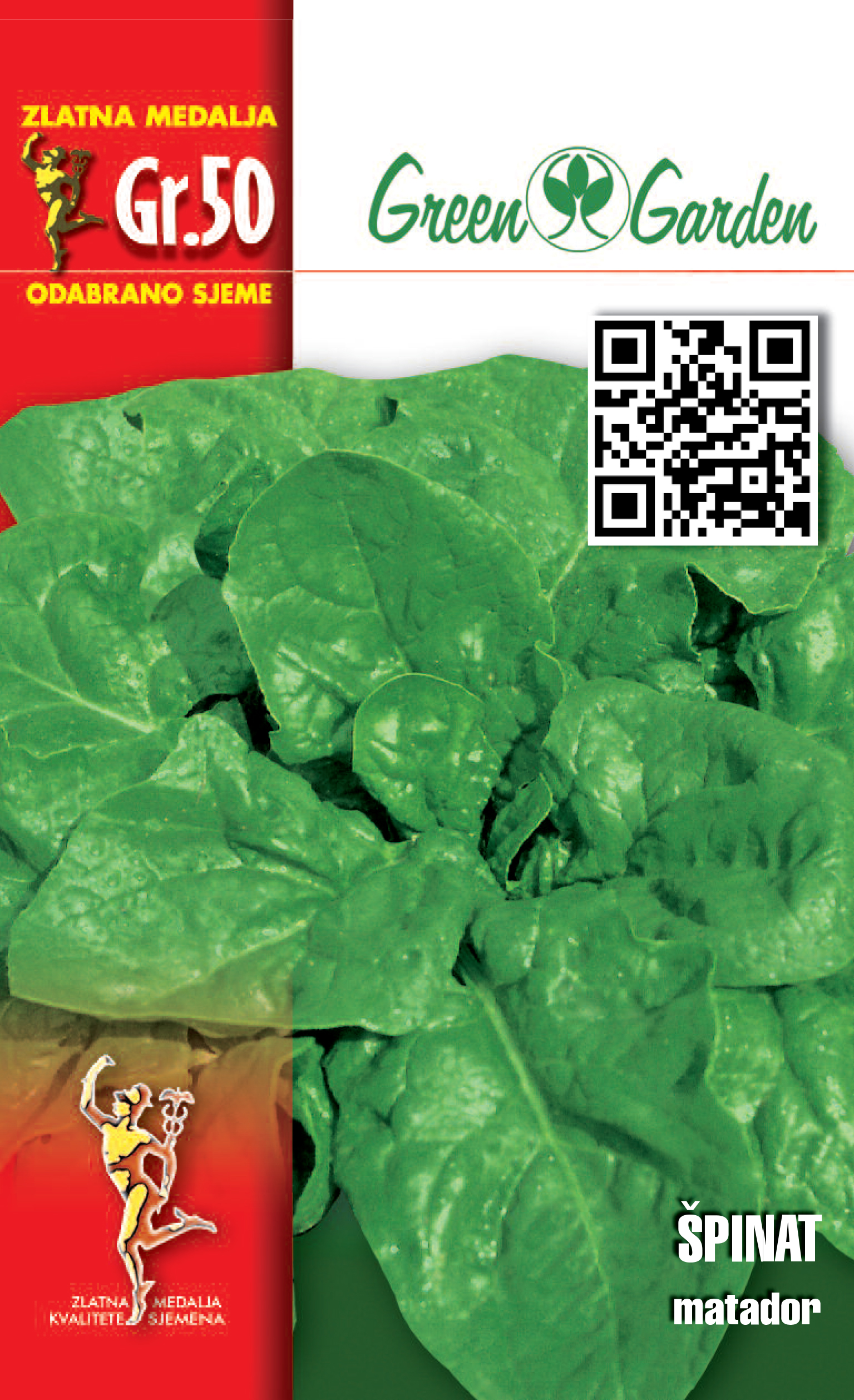 ŠPINAT - MATADOR 50G