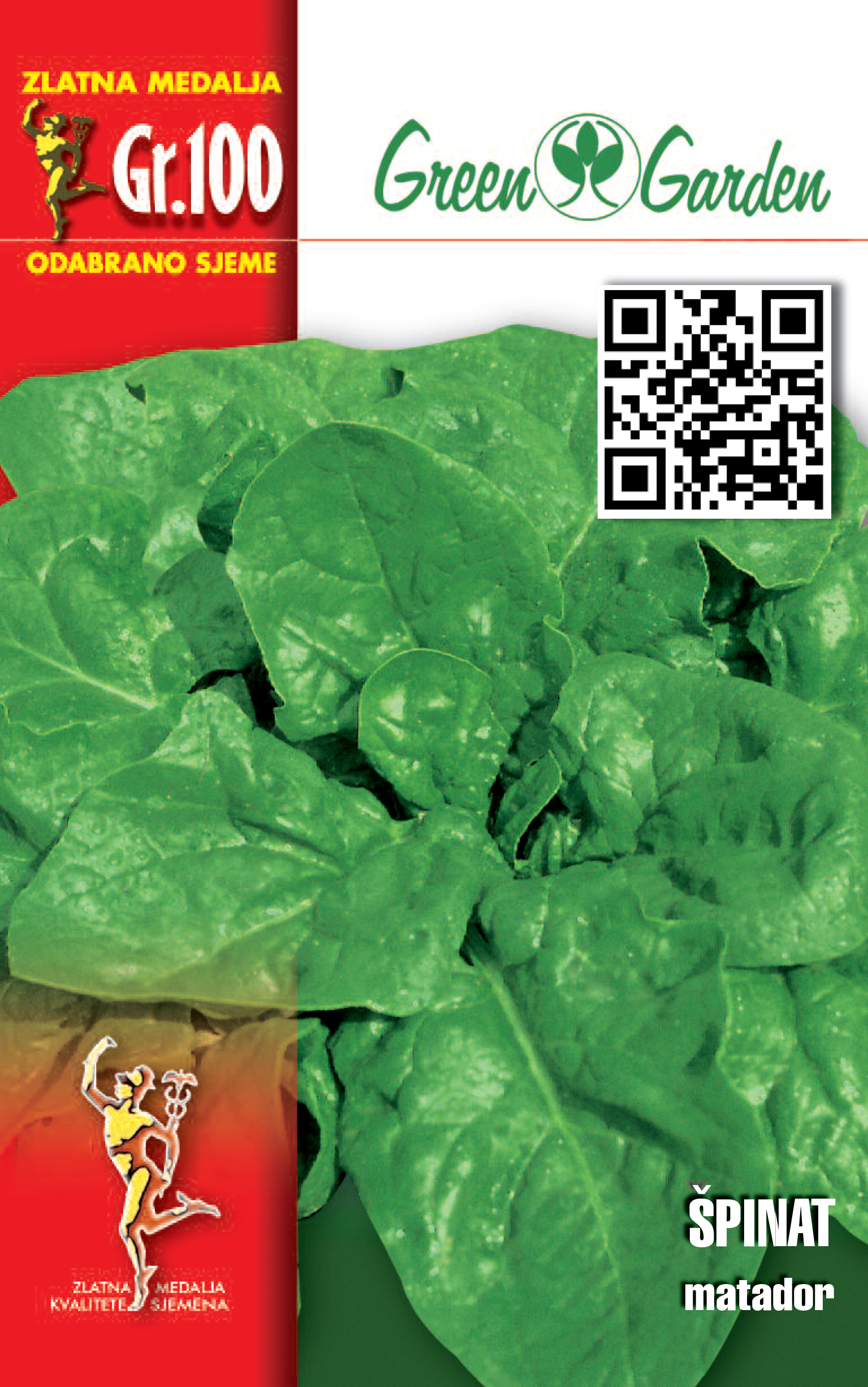 ŠPINAT - MATADOR 100G