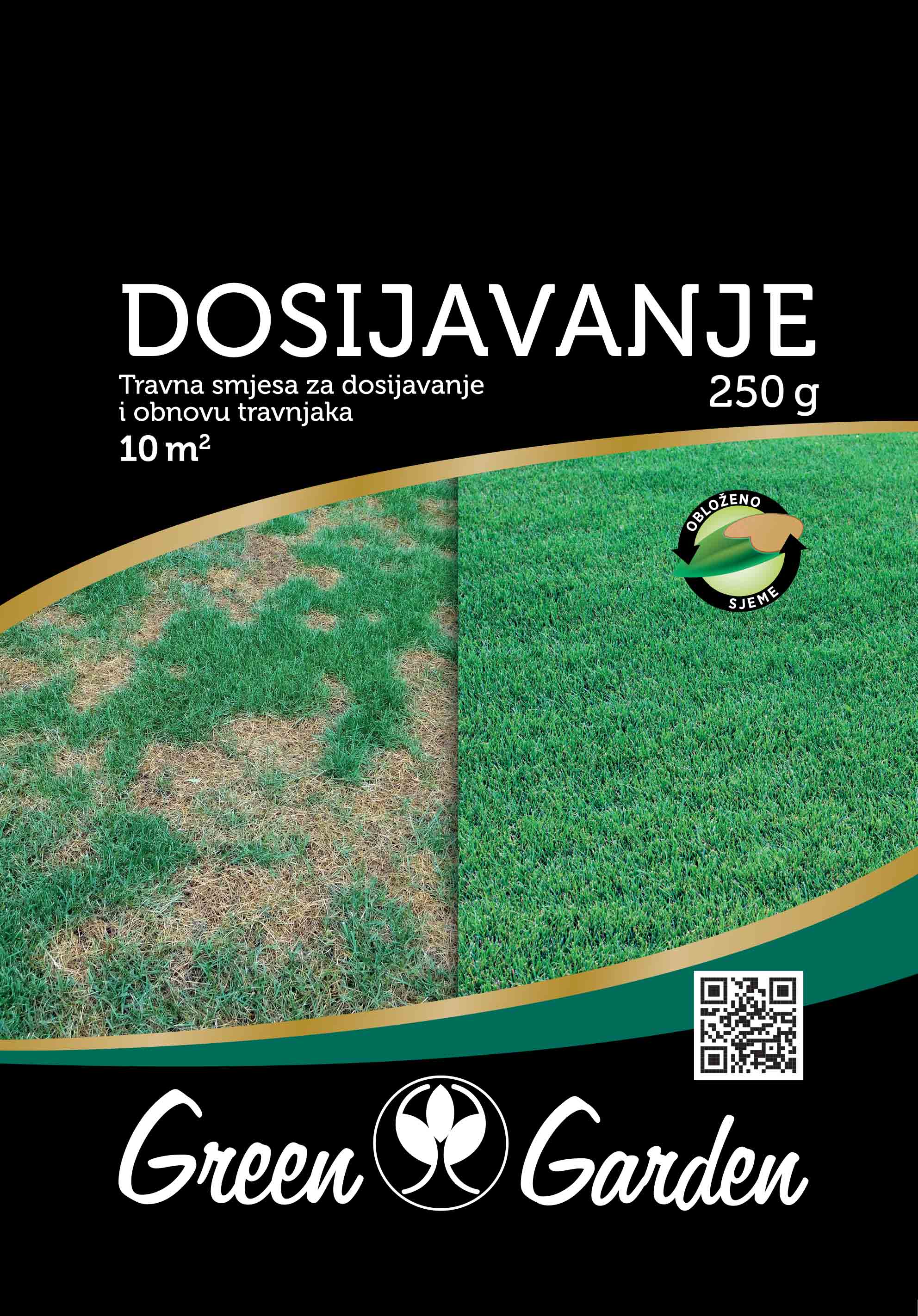 DOSIJAVANJE - TRAVNA SMJESA ZA DOSIJAVANJE 250G - SJEME TRAVE