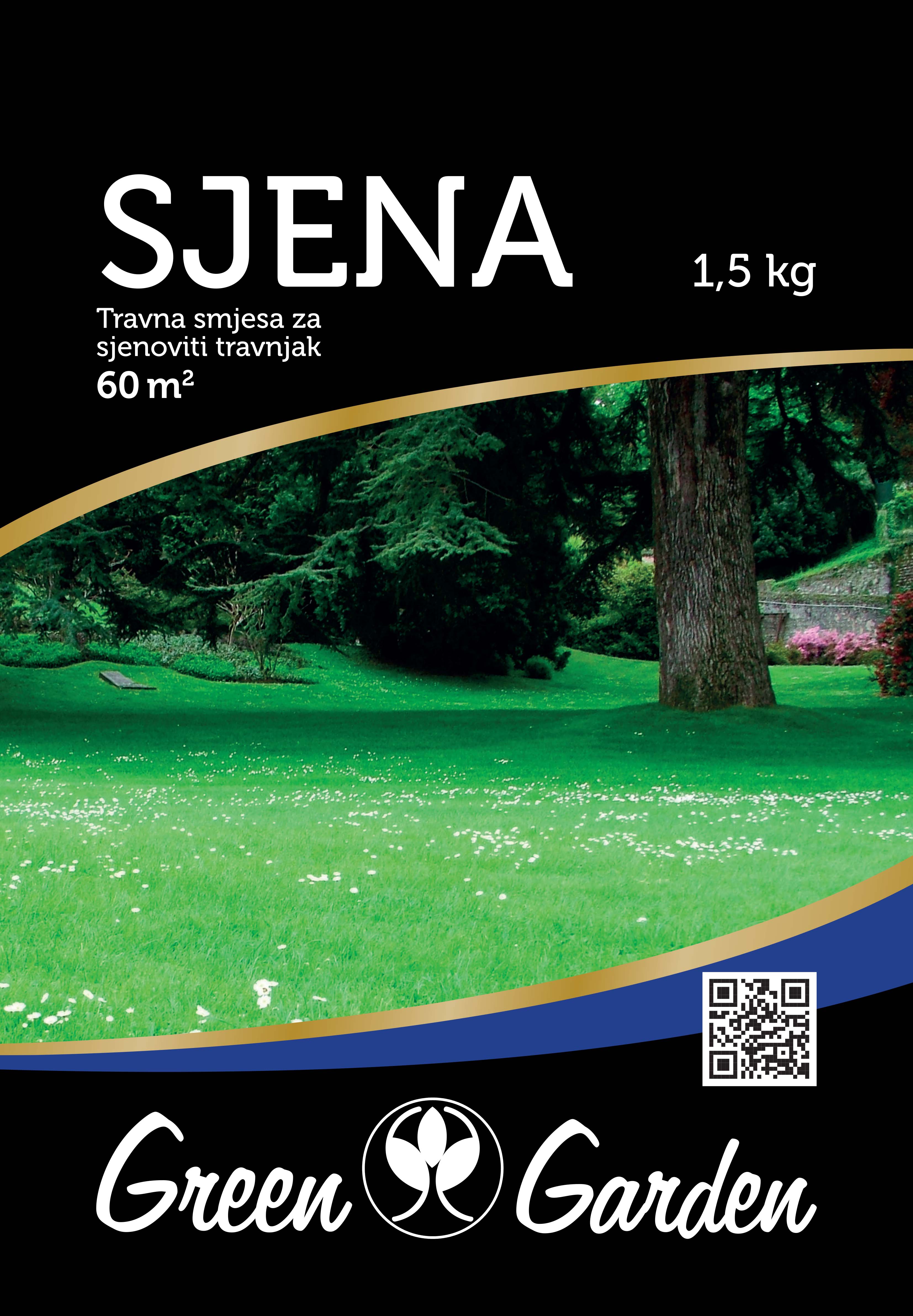 SJENA - SJENOVITI TRAVNJAK 1,5 KG - SJEME TRAVE