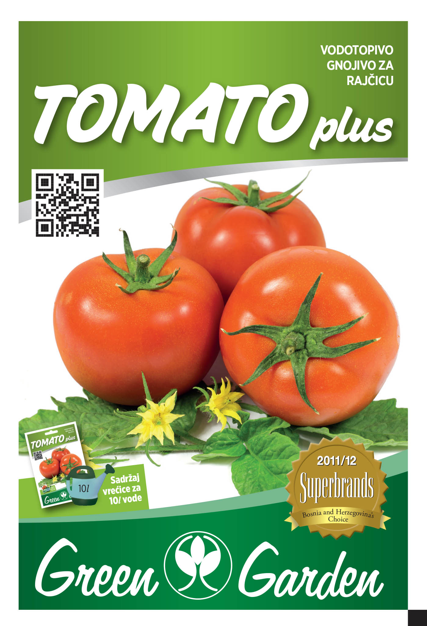 TOMATO PLUS - VODOTOPIVO GNOJIVO ZA RAJČICU 25G