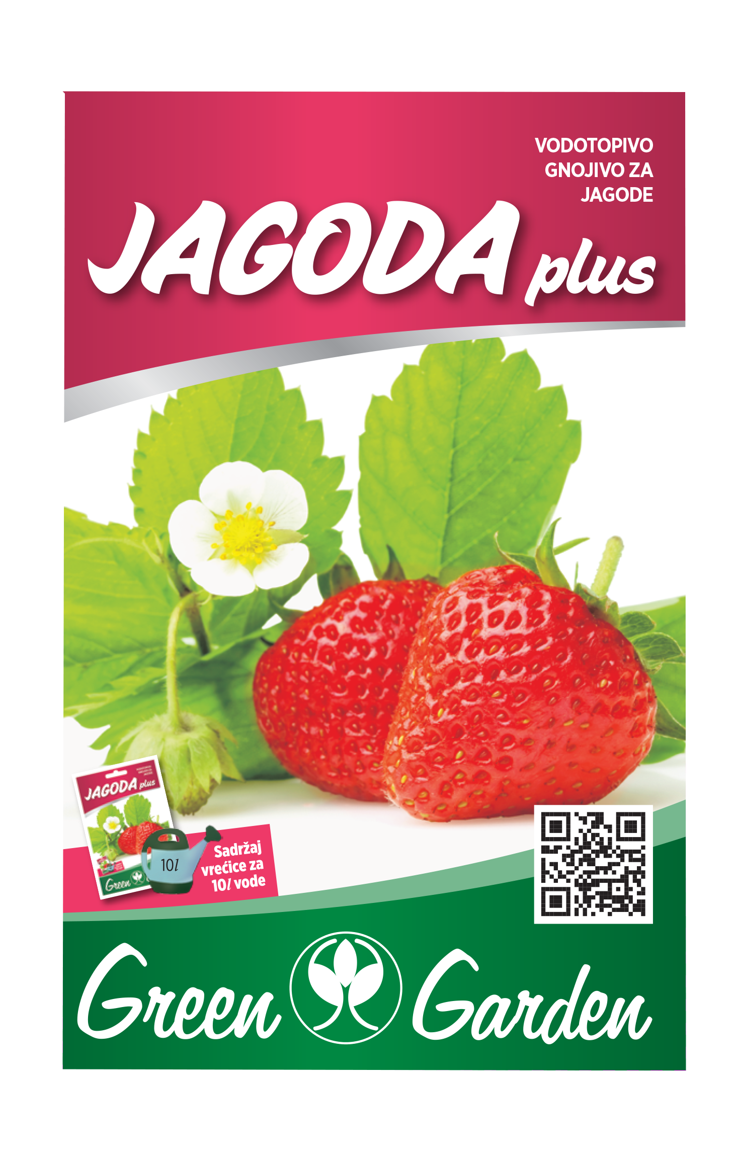 JAGODA PLUS - VODOTOPIVO GNOJIVO ZA JAGODE 25G