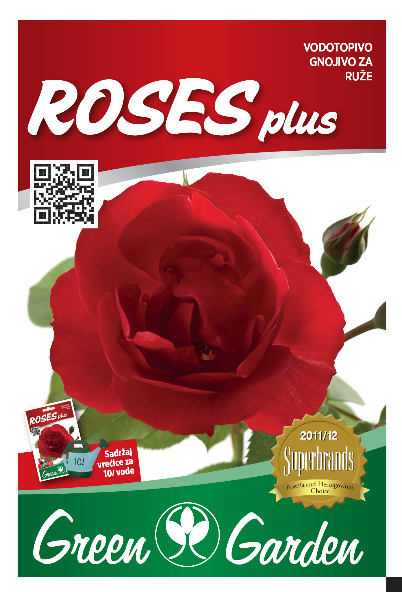 ROSES PLUS - VODOTOPIVO GNOJIVO ZA RUŽE 25G