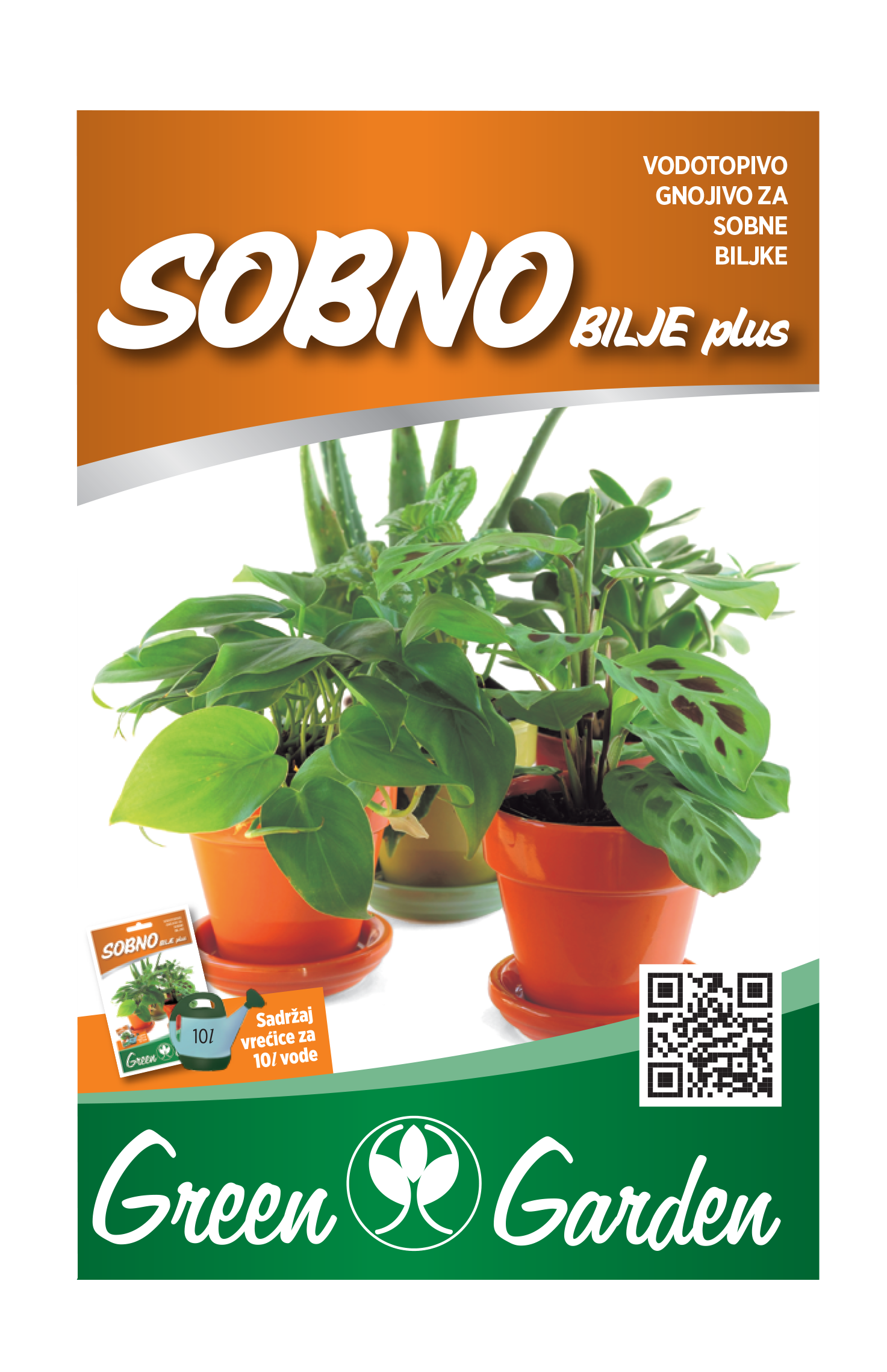 SOBNO BILJE PLUS - VODOTOPIVO GNOJIVO ZA SOBNE BILJKE 25G