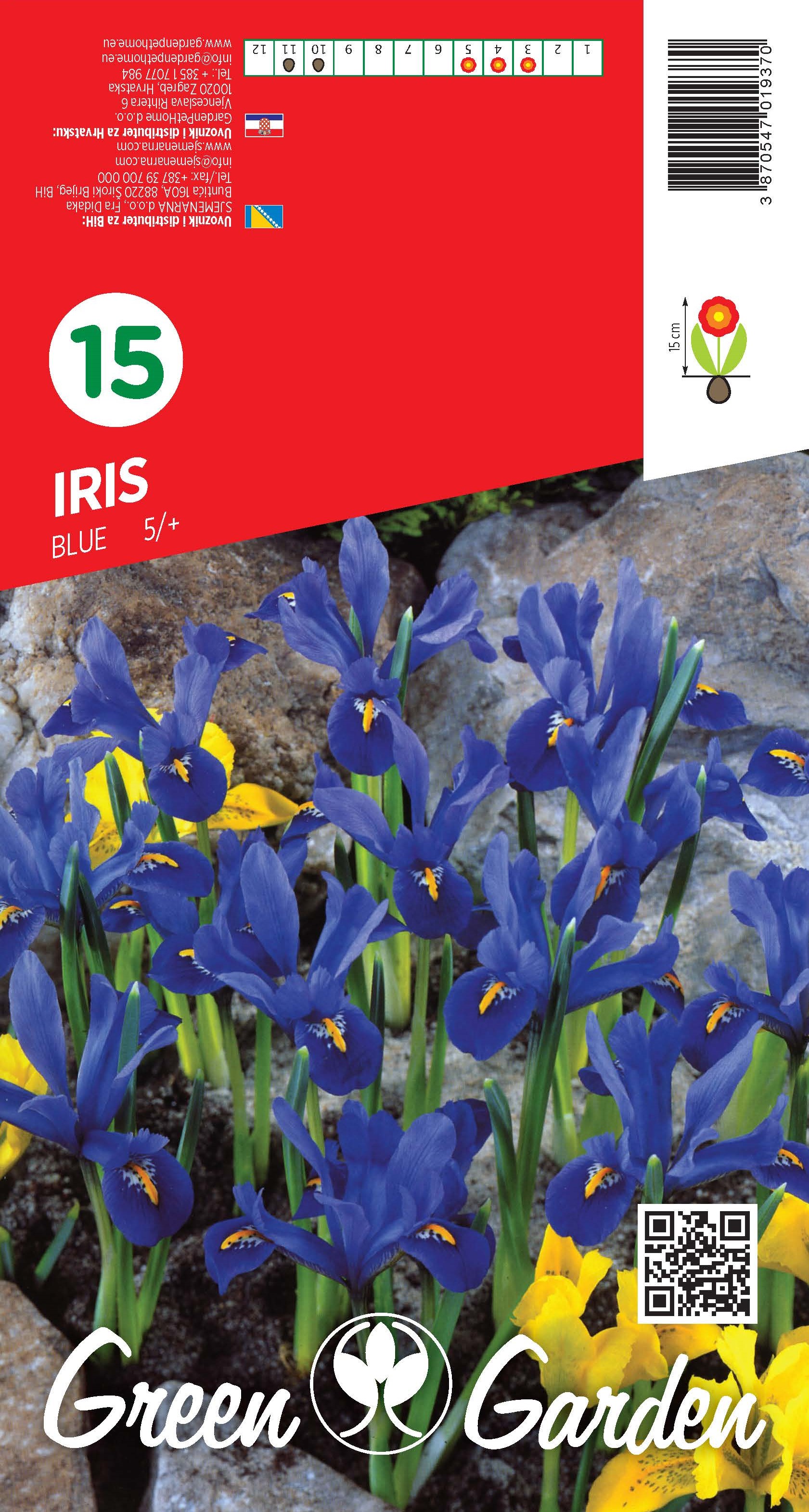 IRIS - PLAVI 5/+ BR.LUK.15