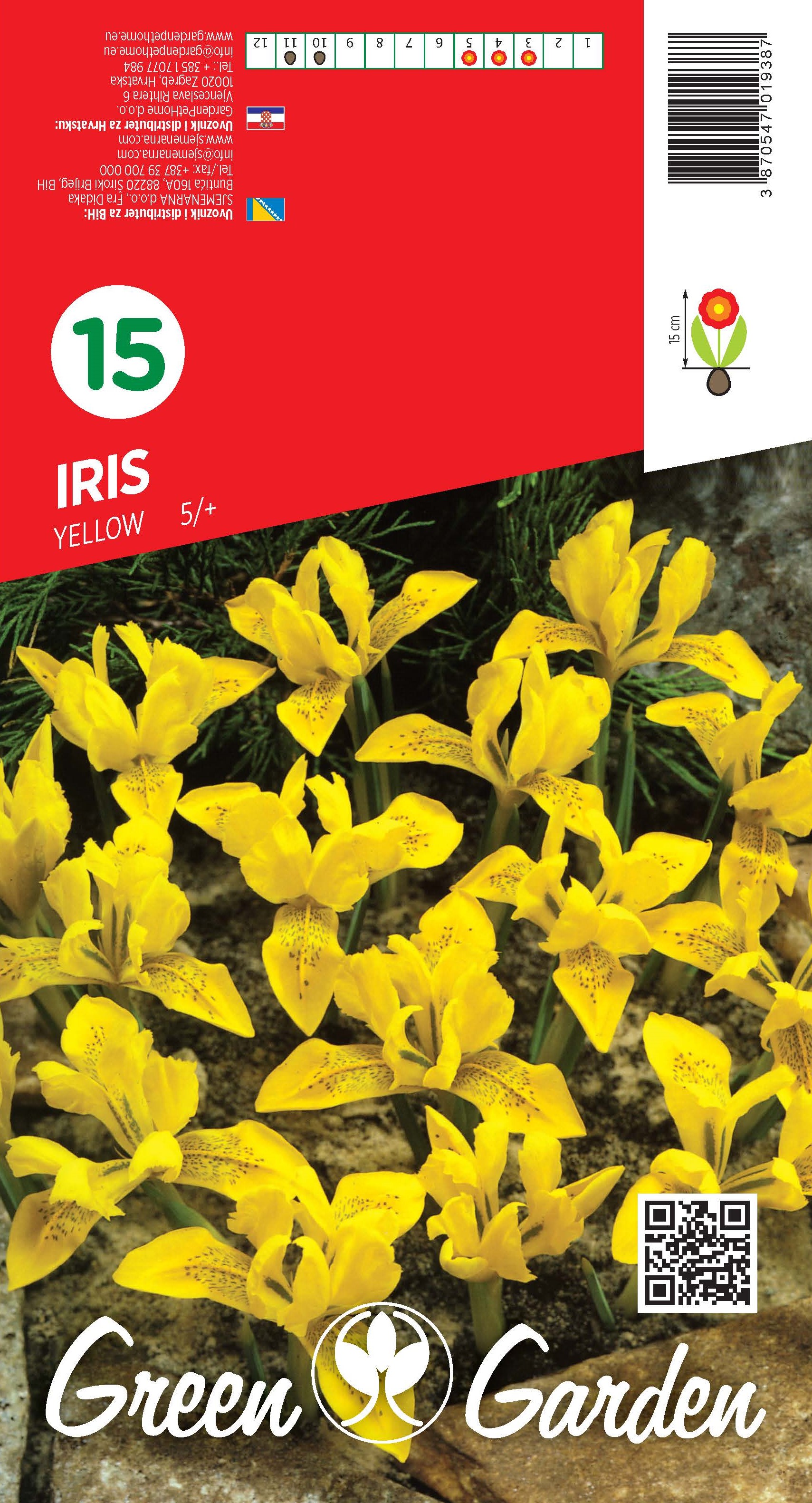 IRIS - ŽUTI 5/+ BR.LUK.15