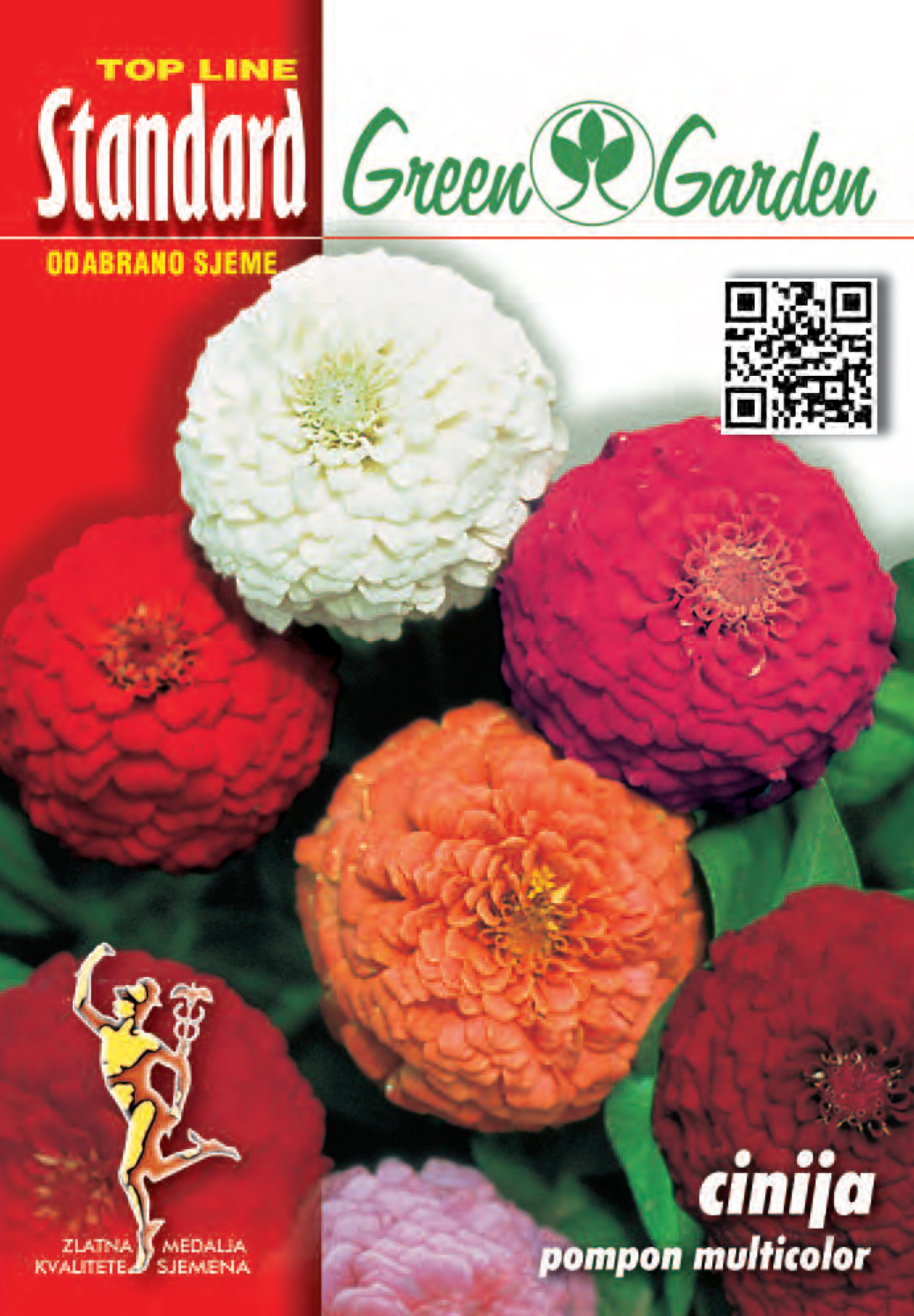 CINIJA - POMPON MULTICOLOR - STANDARD